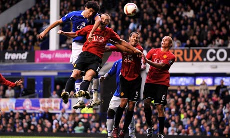 Marouane Fellaini scored the equaliser when United and Everton met at Goodison in October. 